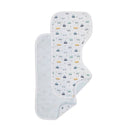 All4Ella Organic Burp Cloths - Beep Beep