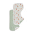 All4Ella Organic Burp Cloths - Forest Friends