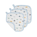All4Ella Organic Wash Cloths - Beep Beep