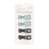All4Ella Pram Pegs 4pk - Steel Blue Charcoal