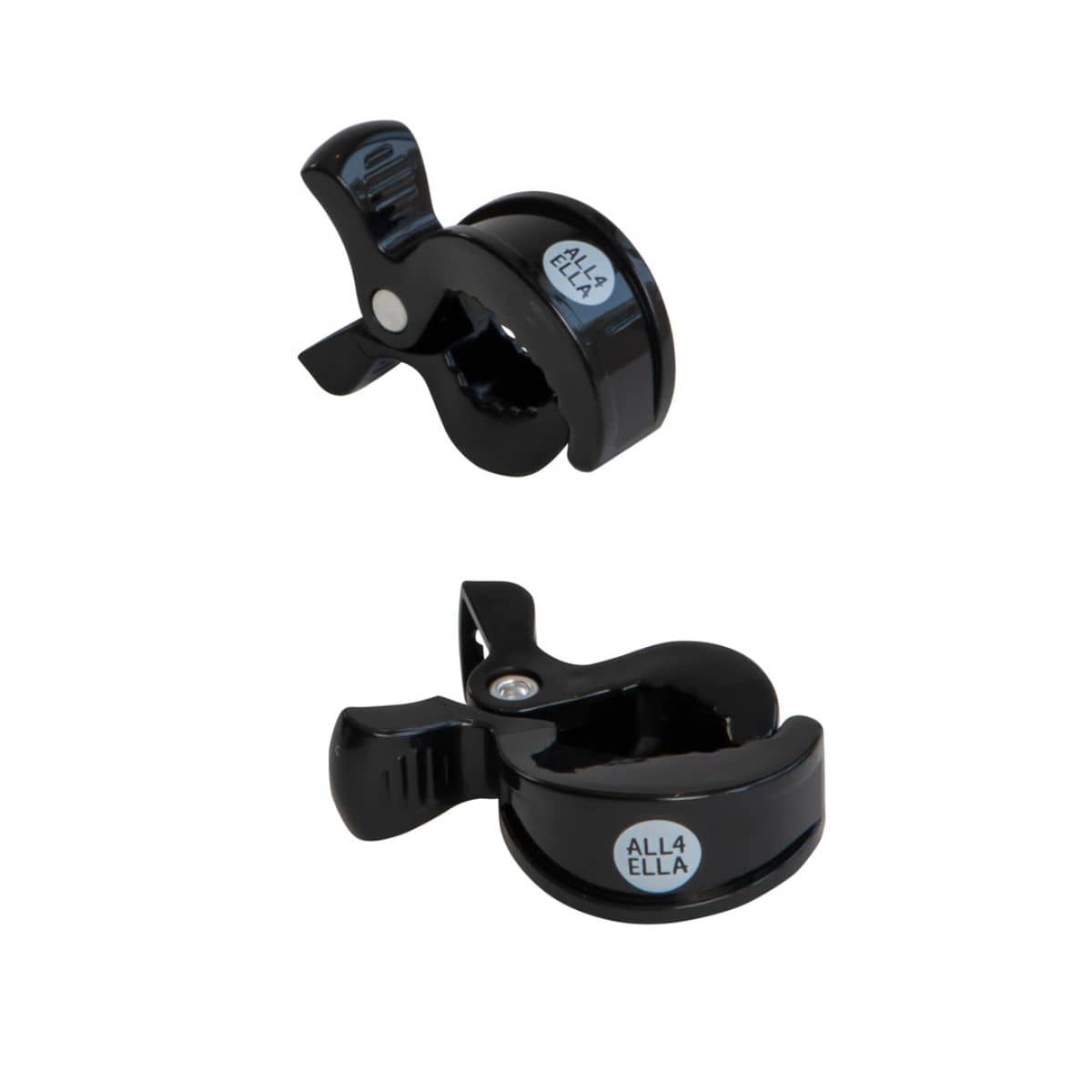 All4Ella Pram Pegs 2pk - Black