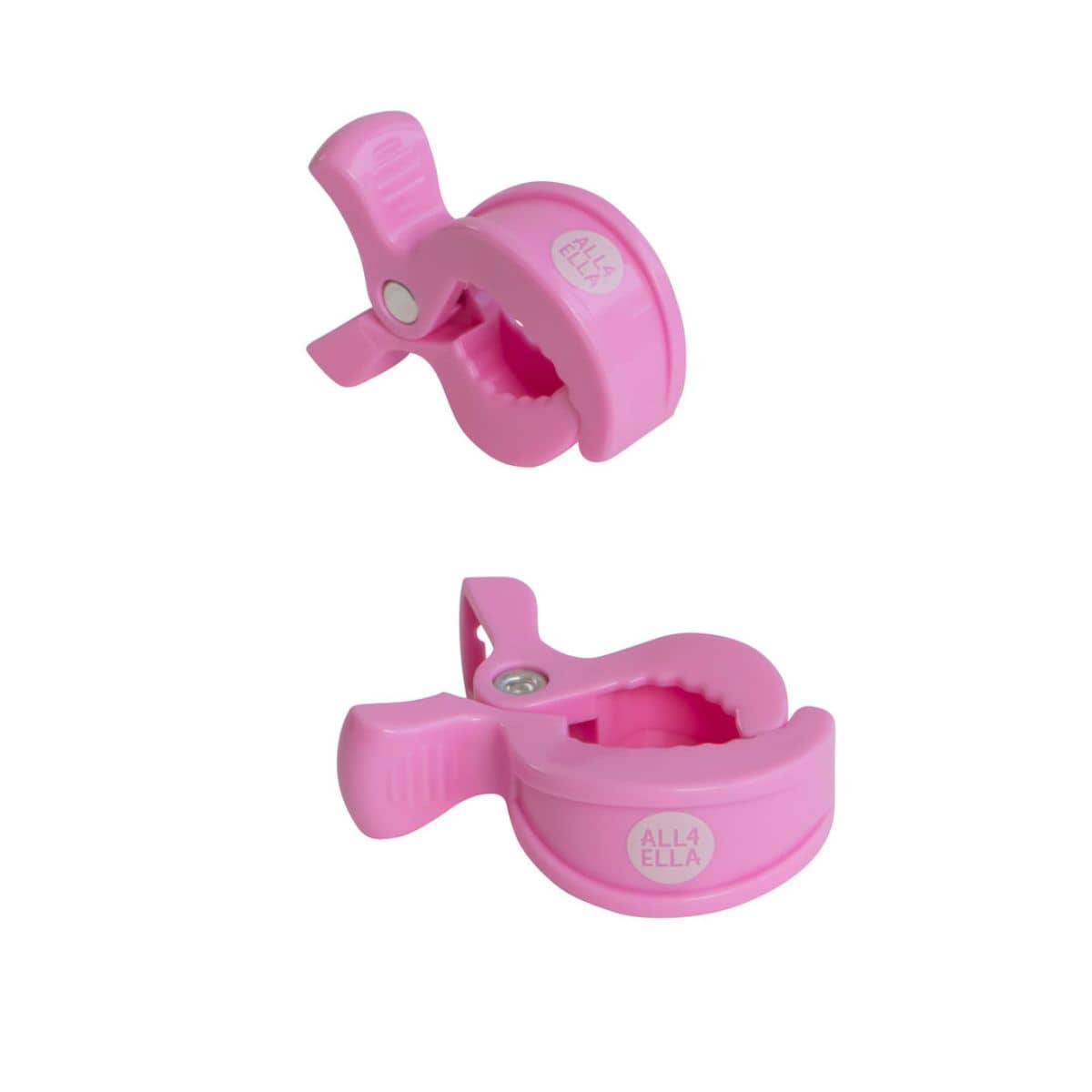 All4Ella Pram Pegs 2pk - Pastel Pink