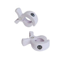 All4Ella Pram Pegs 2pk - White