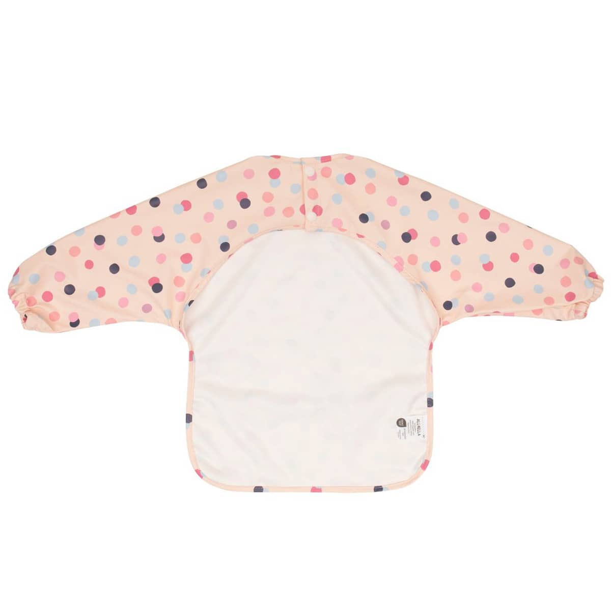 All4Ella Recycled Long Sleeve Bib - Confetti