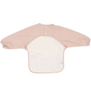 All4Ella Recycled Long Sleeve Bib - Two-tone Light Pink