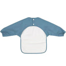 All4Ella Recycled Long Sleeve Bib - Two-tone Blue