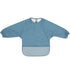 All4Ella Recycled Long Sleeve Bib - Two-tone Blue