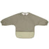 All4Ella Recycled Long Sleeve Bib - Two-tone Sage