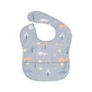 All4Ella Recycled Pouch Bib - Crocodile