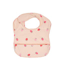 All4Ella Recycled Pouch Bib - Strawberries