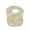 All4Ella Recycled Pouch Bib - Trucks