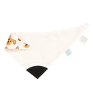 All4Ella Reversible Bandana Bib with Silicone Teether - Puppies