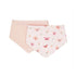 All4Ella Reversible Bandana Bibs 2pk - Sweet Butterfly