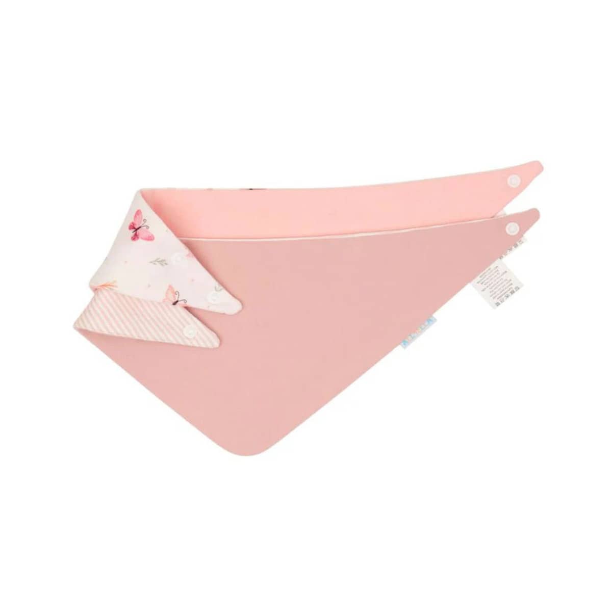All4Ella Reversible Bandana Bibs 2pk - Sweet Butterfly