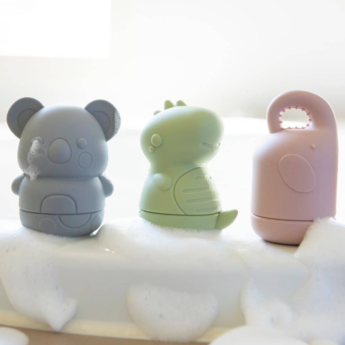 All4Ella Silicone Bath Toys - Animal Friends