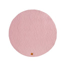 All4Ella Quilted Reversible Linen Play Mat - Blush Pink