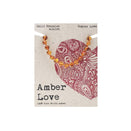 Amber Love Baltic Amber Anklet/Bracelet - Cognac