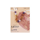 Amber Love Semistone Baltic Amber Anklet/Bracelet - Cosmic