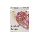 Amber Love Baltic Amber Anklet/Bracelet - Honey