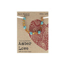 Amber Love Semistone Baltic Amber Anklet/Bracelet - Ocean
