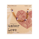 Amber Love Semistone Baltic Amber Necklace - Cosmic