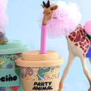 BBcino Reusable Cup - 120ml BBcino - Party Animal in Orange