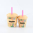 BBcino Reusable Cup - 120ml BBcino - Party Animal in Orange