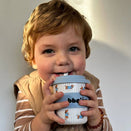 BBcino Reusable Cup - 240ml BambinoCino - Dash in Blue