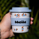 BBcino Reusable Cup - 240ml BambinoCino - Dash in Blue