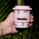 BBcino Reusable Cup - 240ml BambinoCino - Dash in Pink