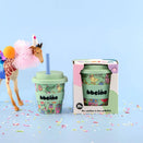 BBcino Reusable Cup - 240ml BambinoCino - Party Animal in Green