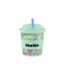 BBcino Reusable Cup - 240ml BambinoCino - Party Animal in Green