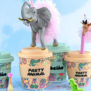 BBcino Reusable Cup - 240ml BambinoCino - Party Animal in Orange