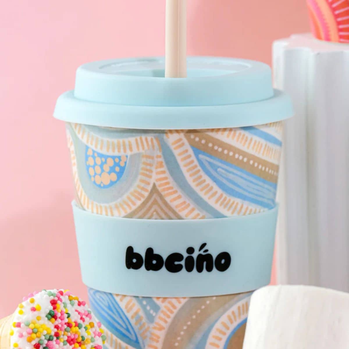 BBcino Reusable Cup - 350ml BiggieCino - Coast