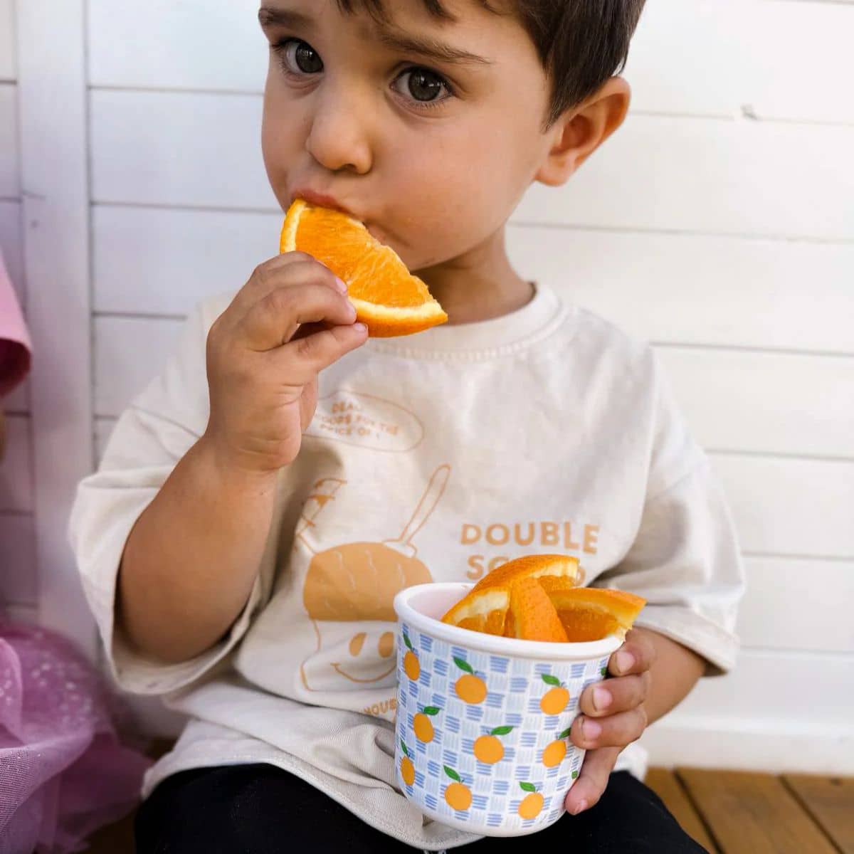 BBcino Reusable Snack Pot - 220ml Bamboo - Clem