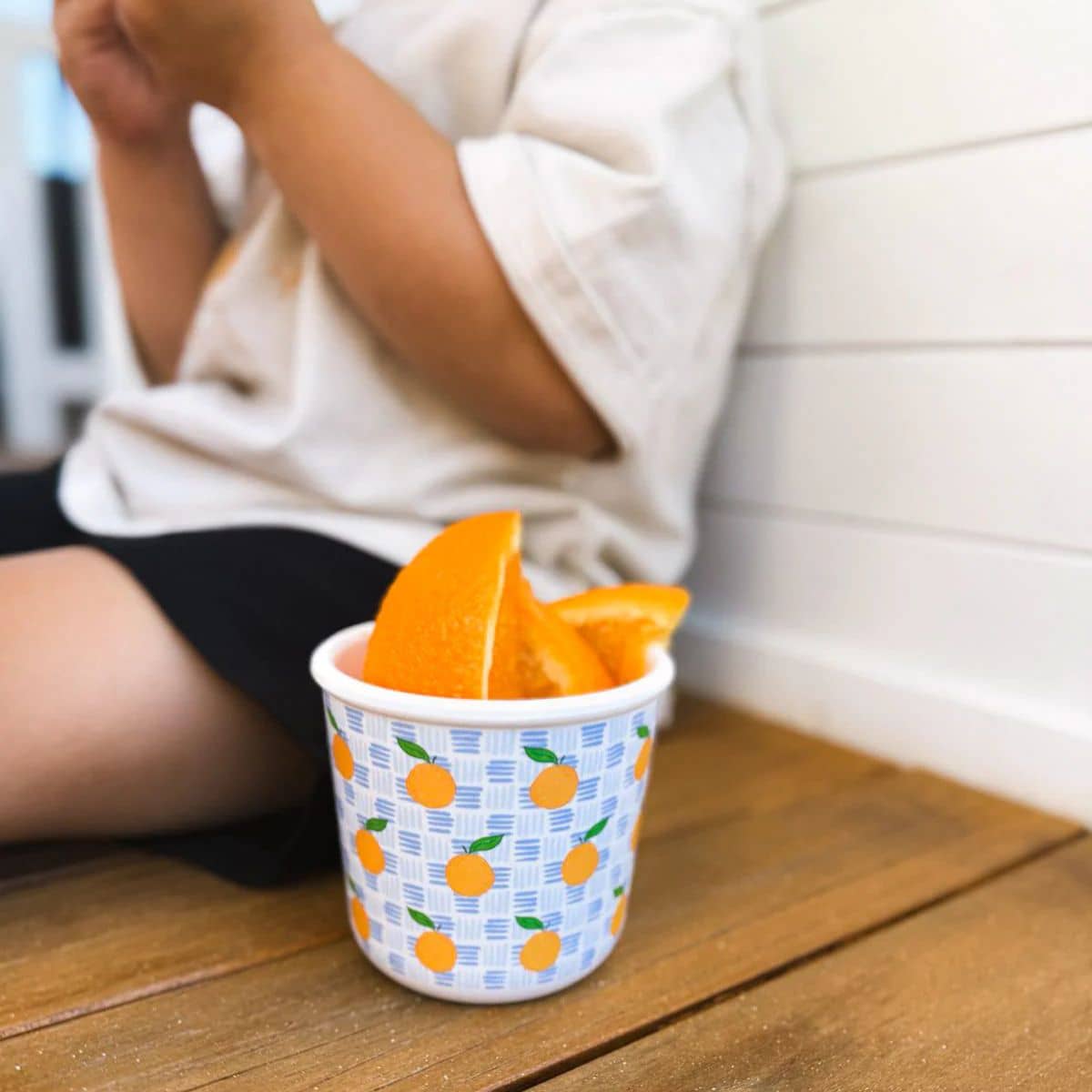 BBcino Reusable Snack Pot - 220ml Bamboo - Clem