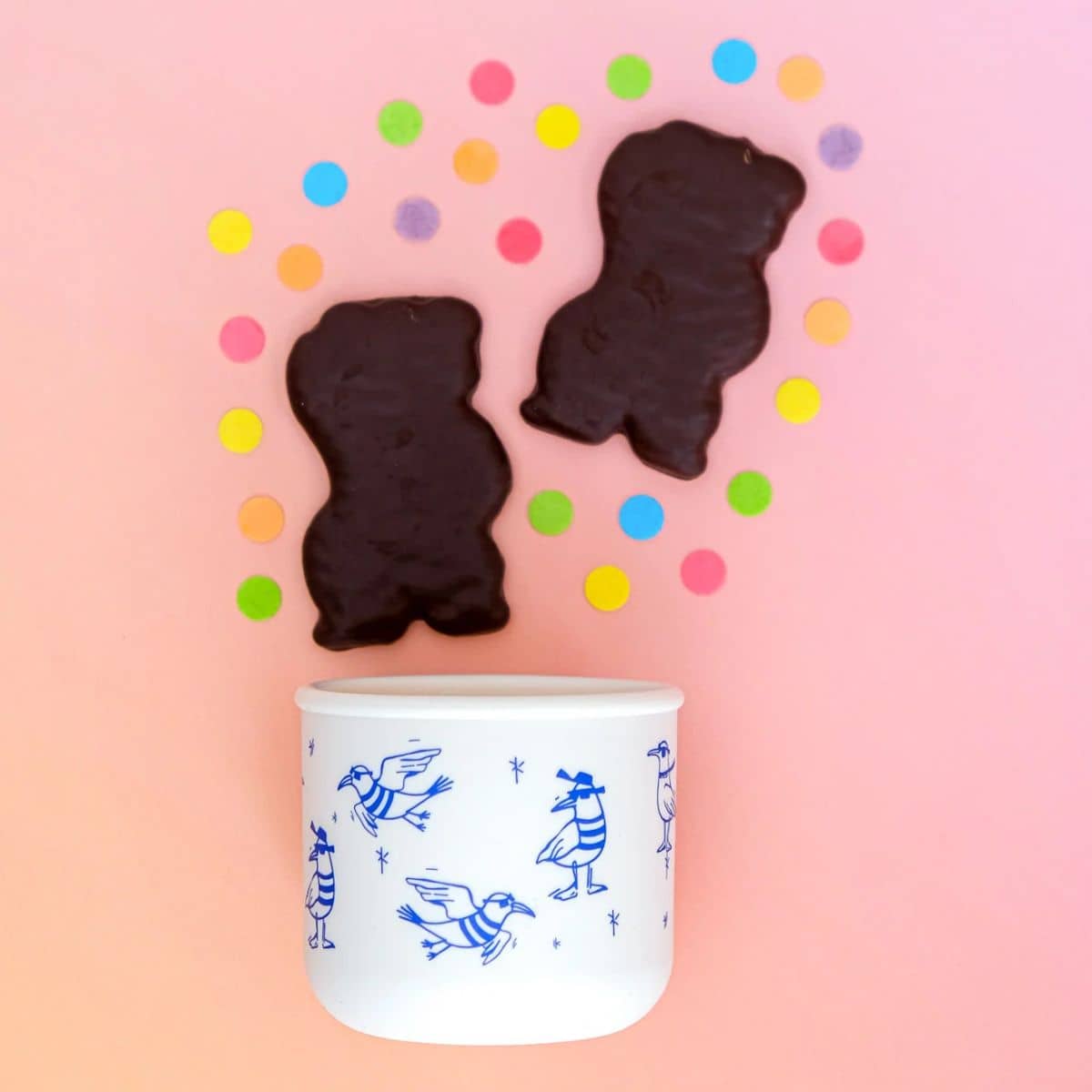 BBcino Reusable Snack Pot - 250ml Silicone - Chippie Crew