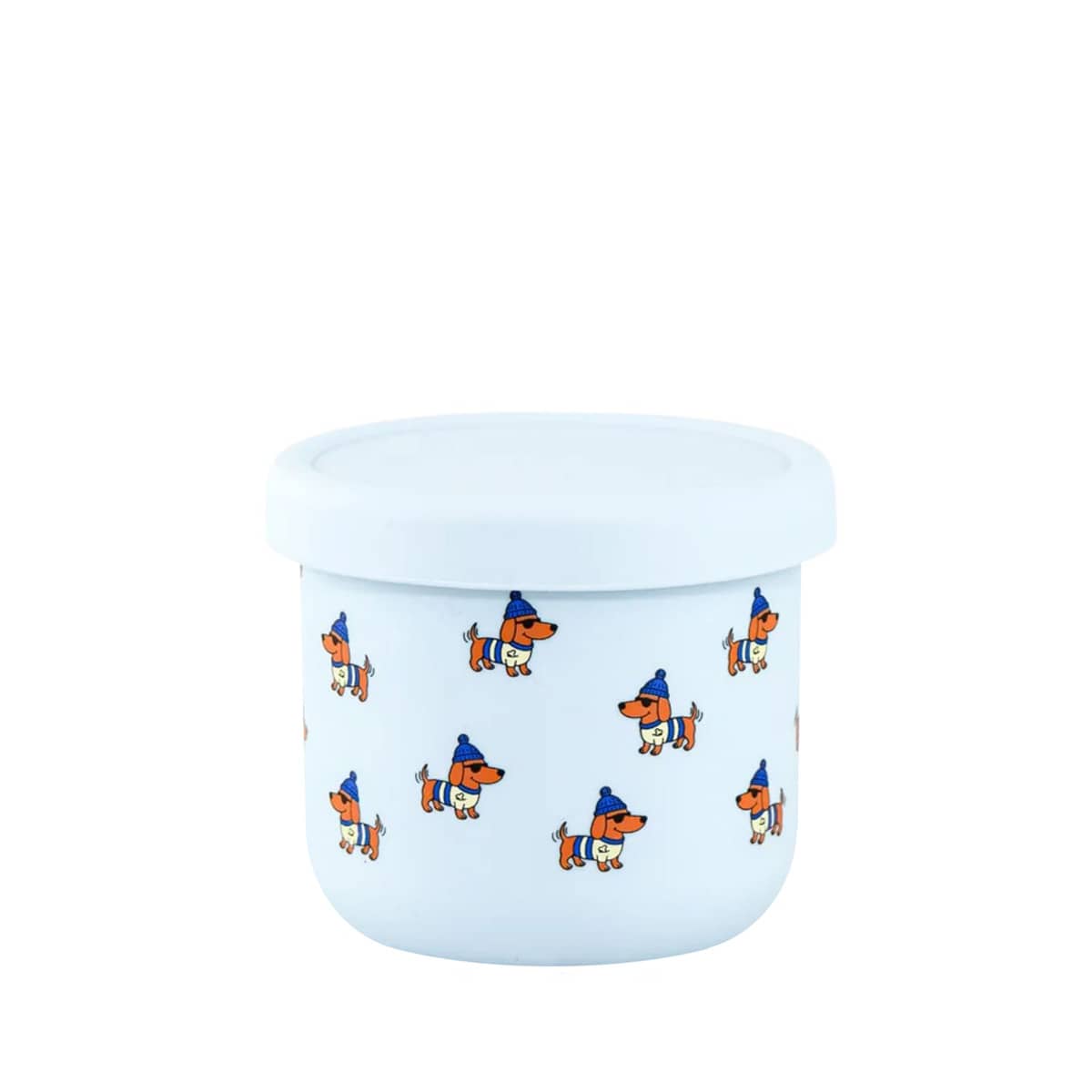 BBcino Reusable Snack Pot - 250ml Silicone - Dagwood