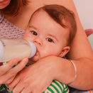 BIBS Baby Glass Bottle Set - Latex Teat - 120ml