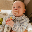 BIBS Baby Glass Bottle Set - Latex Teat - 240ml