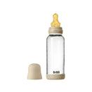 BIBS Baby Glass GLOW Bottle Set - Latex Teat - 240ml