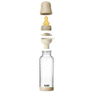 BIBS Baby Glass GLOW Bottle Set - Latex Teat - 240ml