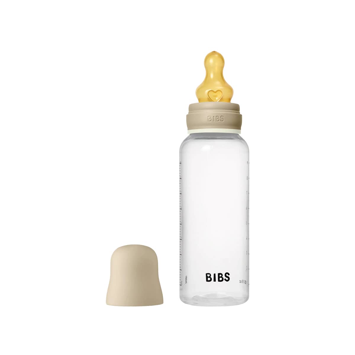 BIBS Baby PP GLOW Bottle - Latex Teat - 270ml