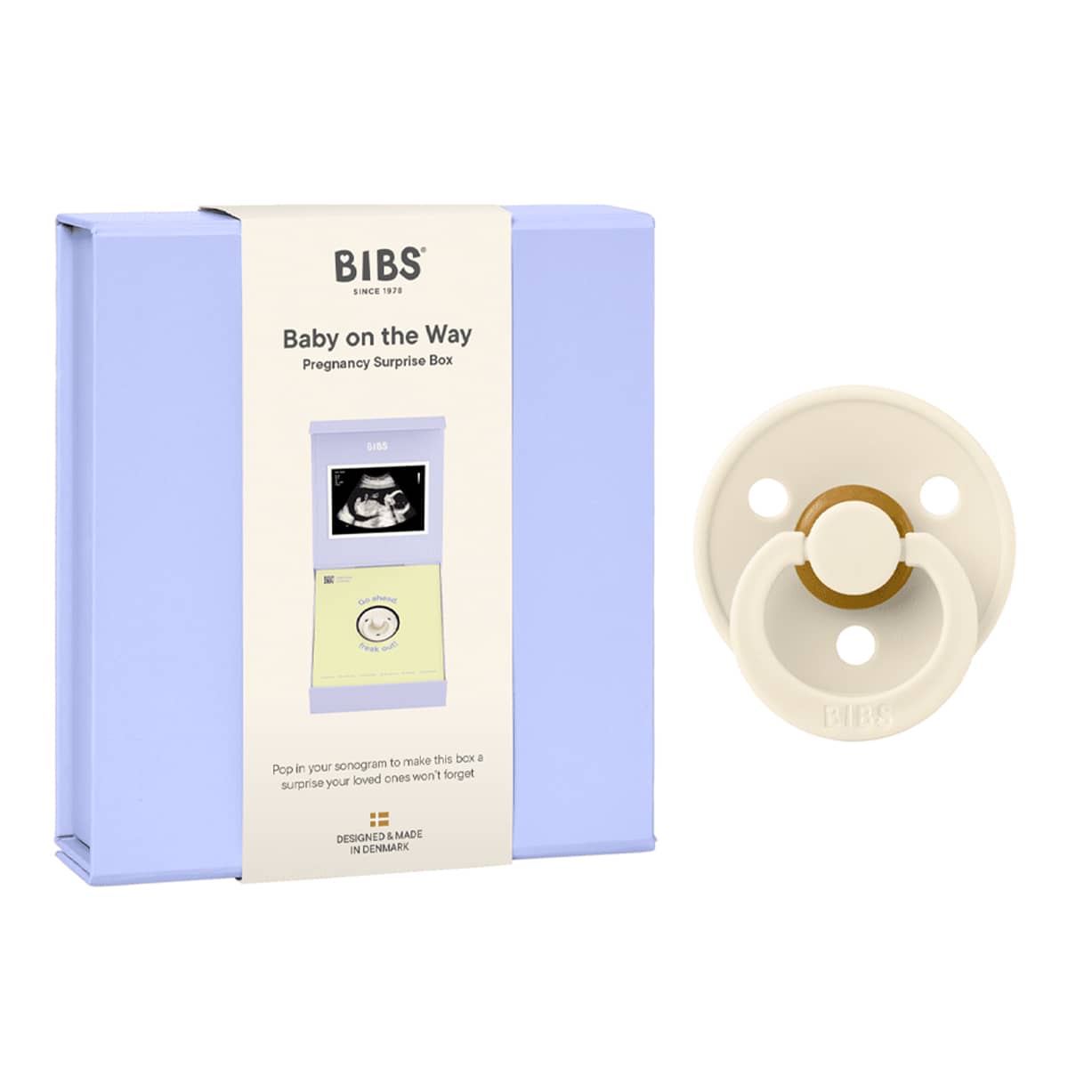 BIBS Baby on the Way Gift Set - Ivory