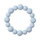 BIBS Beaded Teething Ring - Baby Blue