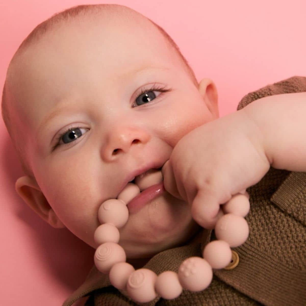 BIBS Beaded Teething Ring