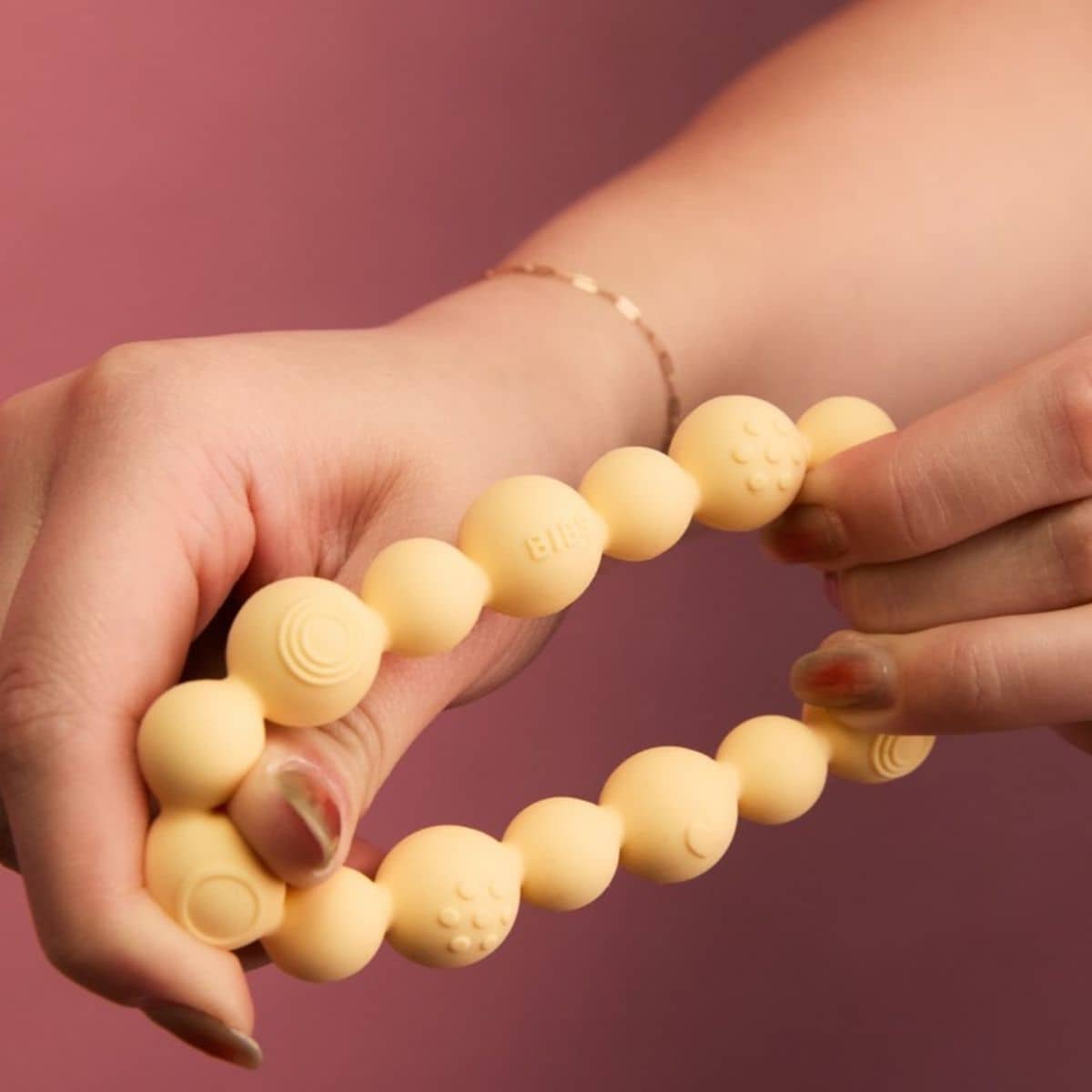 BIBS Beaded Teething Ring