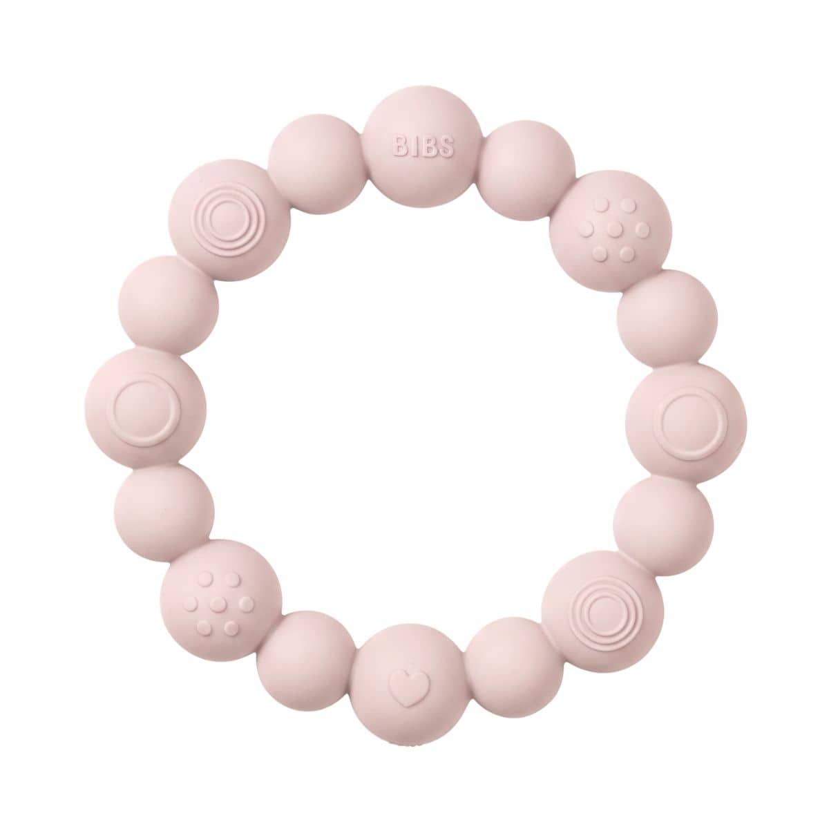 BIBS Beaded Teething Ring - Petal