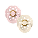 BIBS Boheme Dummies - Round | Latex - Ivory Blossom
