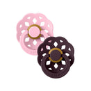 BIBS Boheme Dummies - Round - Pink Plum